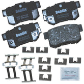 Bendix Priority1 front packaging showing product and model information for easy identification