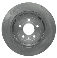 Bendix rotor back hat view showing balanced casting and mounting alignment