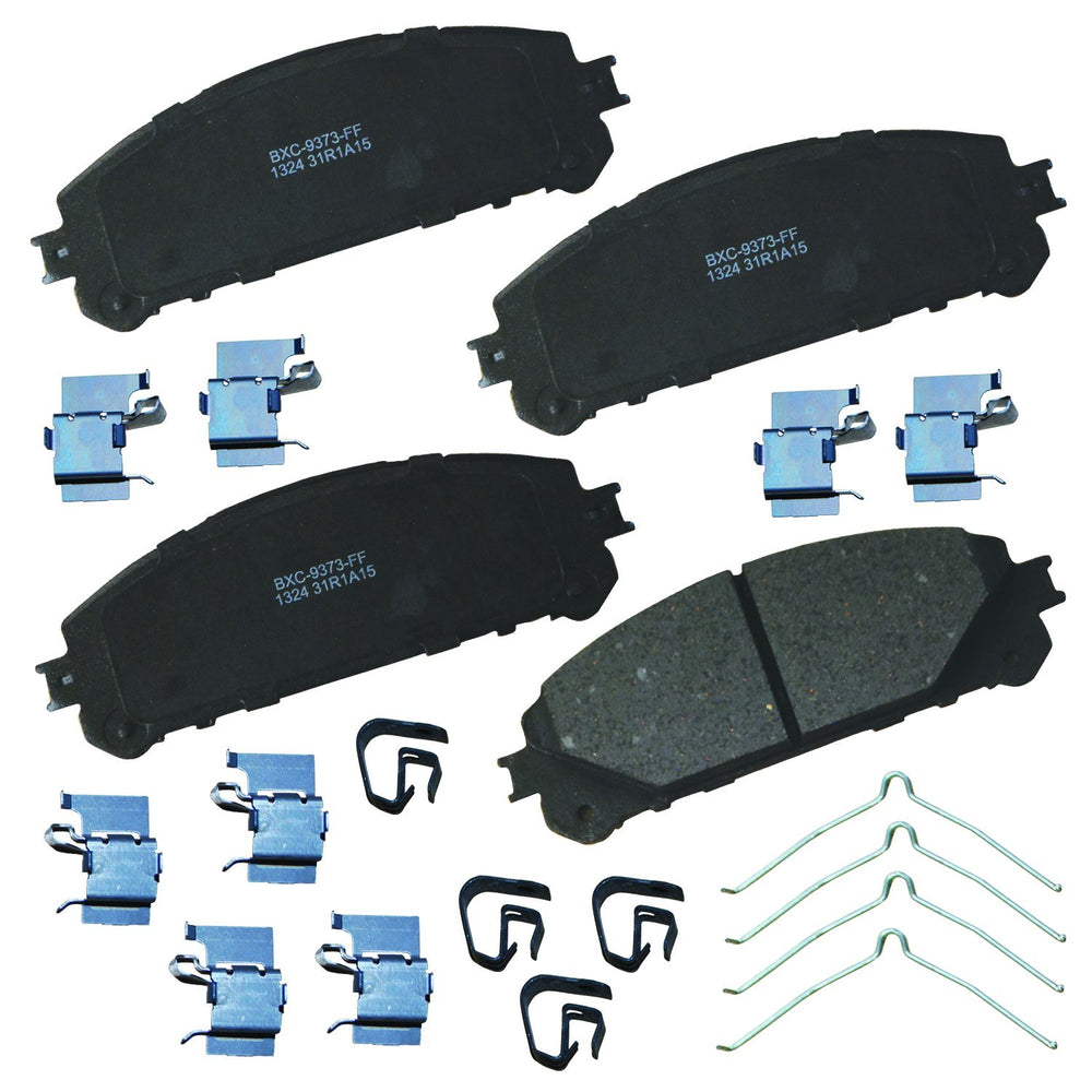 Bendix front packaging showing product and fitment for quick identification and confidence