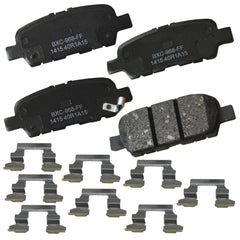 Bendix front packaging showing part SBC1415 and clear fit information for buyers