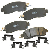 Bendix SBC1650 front packaging showing replacement pads and benefit of correct fit