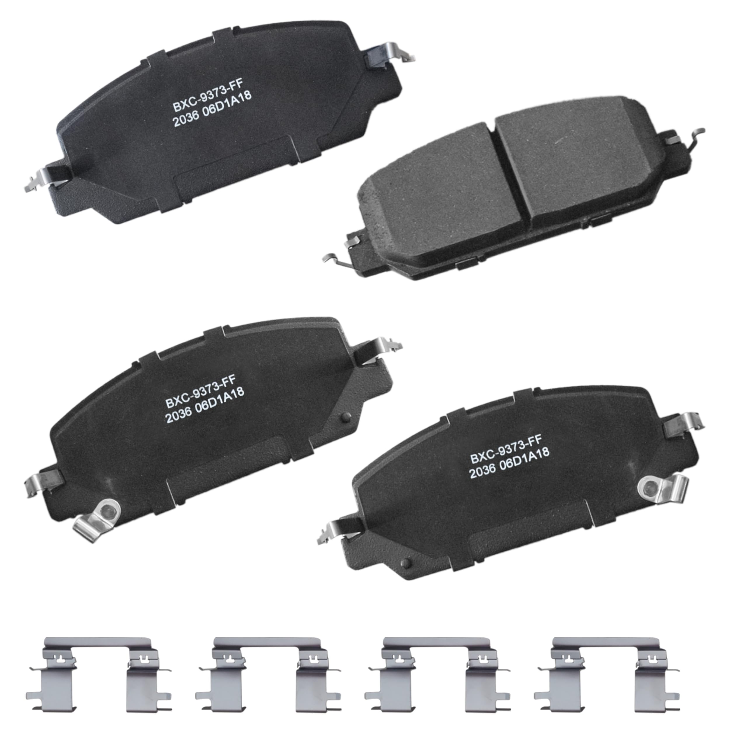 Bendix front packaging showing product information and model compatibility benefits