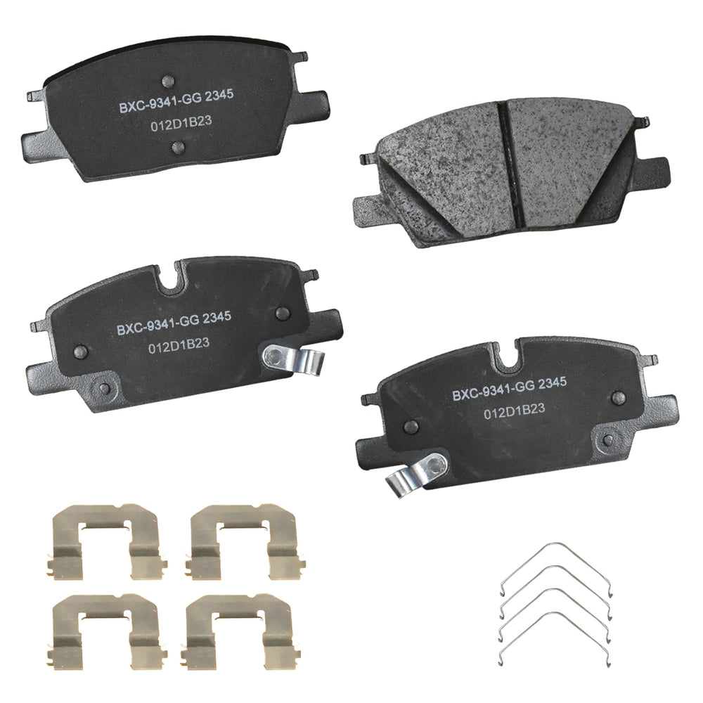 Bendix front packaging showing part SBC2345 and vehicle fitment benefit