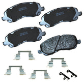 Bendix packaged SBC866 front brake pads showing part label and fit