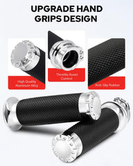Benlari left clutch-side grip showing 5 inch length and ergonomic hold