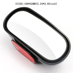 Berfi Life close-up of convex mirror surface highlighting wide-angle visibility benefit