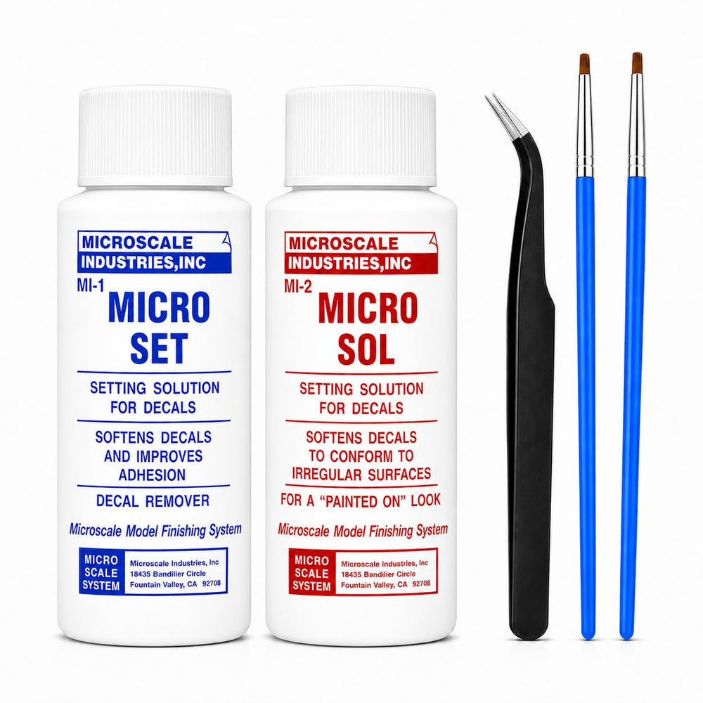 Besecou front label showing both Micro Set and Micro Sol, ensures proper product selection