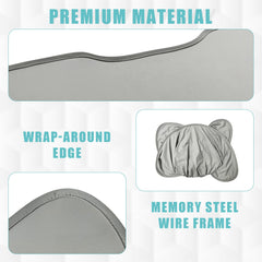 BestEvMod memory-steel frame folded compact for effortless storage benefit