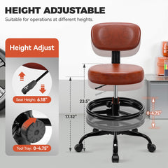 BestGlory padded seat and lumbar backrest providing ergonomic support