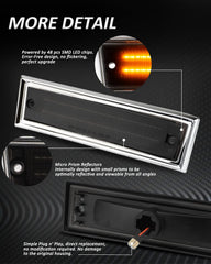 Bestview close-up of SMD 2835 LEDs highlighting brighter uniform output