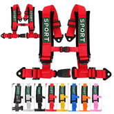 BESTZHEYU front view of red harness showing fit and secure design for comfort