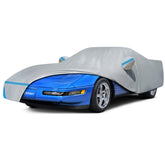BETERNY front view on Corvette C4 showing full coverage and protection