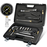 BETOOLL compression gauge front view showing clear dial and benefit fast readings