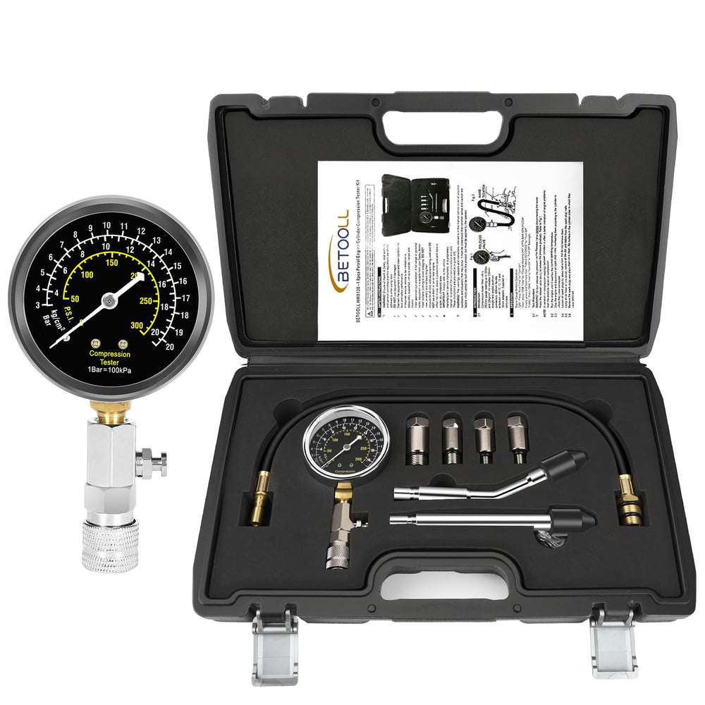 BETOOLL front view of kit showing components and benefits of portability