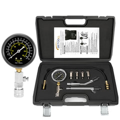 BETOOLL front view of kit showing components and benefits of portability