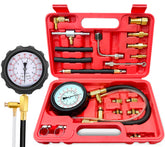 BETOOLL front kit layout showing gauge and adapters for quick diagnostics