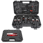 BETOOLL front view of full 9pc set showing case and tools for organized storage
