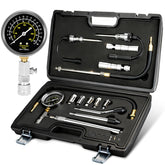 BETOOLL full kit layflat showing gauge, hose, sockets and adapters for quick diagnostics