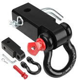 BETOOLL shackle front view showing hitch fit and heavy-duty design benefit