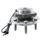 Betthand front hub assembly front view showing durable construction and direct-fit benefits