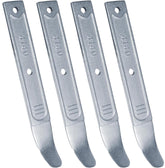 BFXM front view of chrome-plated pry tool showing overall shape and size benefit