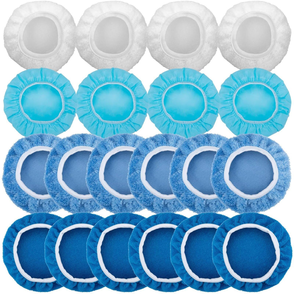 BFXM front packaging display showing the full 20PCS pad kit and quick overview benefit