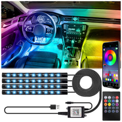 BFXM front packaging showing 48-LED strip and USB adapter for easy install