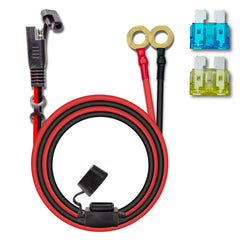 BFXM front SAE connector with cap protecting contacts and ensuring weather resistance