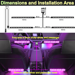 BFXM LED strip close-up showing bead layout and brighter illumination benefit