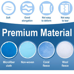 BFXM close-up wool pad fibers showing even polish application benefit