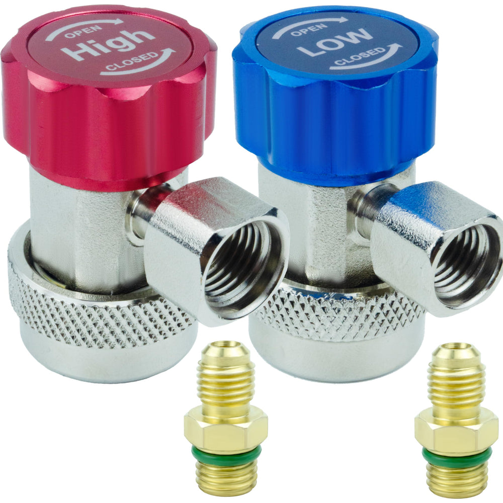 BFXM quick coupler front view showing compact durable connector and clear markings