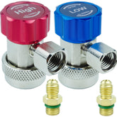 BFXM quick coupler front view showing compact durable connector and clear markings