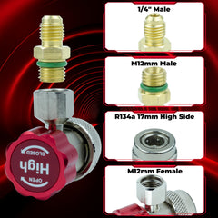 BFXM quick coupler side profile highlighting ball-bearing lock and ergonomic shape