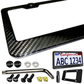 BGGTMO front view carbon fiber frame showing glossy finish and fit benefit