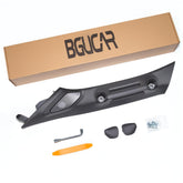 bgucar driver-side A-pillar handle front view showing OEM match and clean fit
