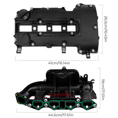 BHB close-up of intake manifold ports highlighting accurate sealing surfaces benefit
