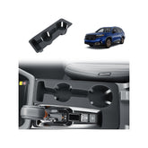 BIBIBO front view of console insert showing tidy cup holders and protection