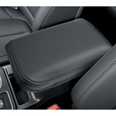 BIBIBO front view showing fitted armrest cover protecting console