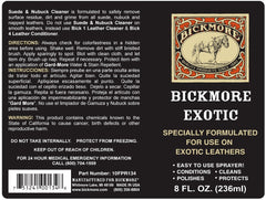Bickmore close-up on reptile scales highlighting gentle cleaning benefit