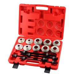 Bicos kit front view open showing organized sleeves and adapters for fast selection