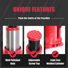 BIG RED close-up of serrated saddle providing secure load grip