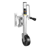 BIG RED front view of assembled jack showing compact design and easy lift