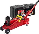 BIG RED front view showing compact steel body and red finish for durability