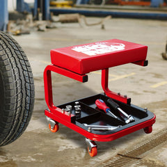 BIG RED side profile highlighting tubular steel frame and overall design benefit