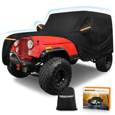 BIGACOVER front view on Jeep CJ7 showing full protection and fit