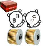 BIGLKNM front view of oil filter gasket kit showing complete set and fitment benefit