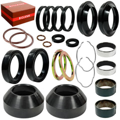 BIGLKNM kit in use during fork disassembly illustrating proper replacement procedure benefit