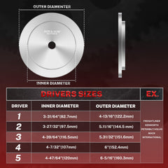 BILITOOLS close-up of aluminum driver surface showing durable finish and balanced contact