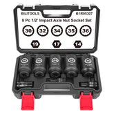 BILITOOLS case with all axle sockets visible, organized for fast selection
