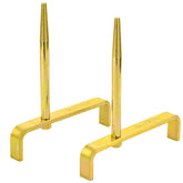 BILITOOLS front view of two-piece head stands showing stable support